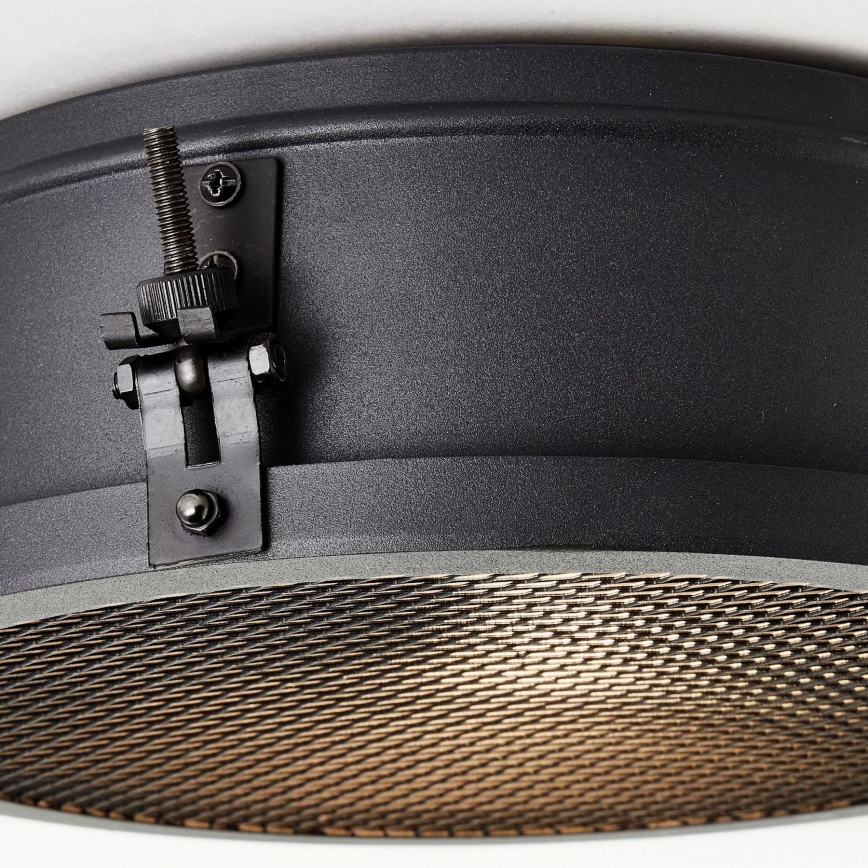 Brilliant - Loftlampe ZOIS 1xE27/28W/230V Ø 30 cm sort