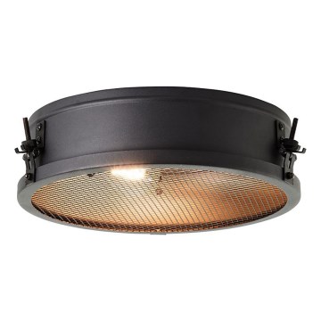 Brilliant - Loftlampe ZOIS 2xE27/28W/230V Ø34 cm sort