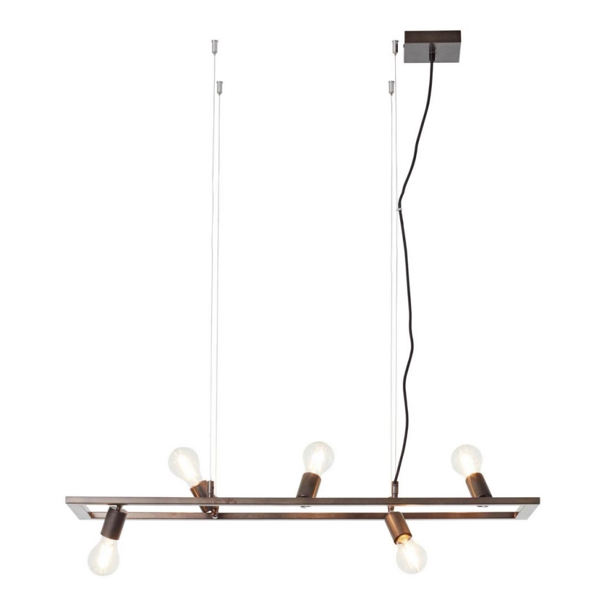 Brilliant - Lysekrone på en snor KALLA 5xE27/40W/230V