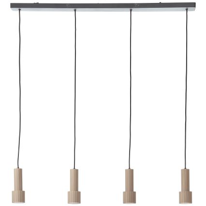 Brilliant - Pendel CADIZ 4xGU10/10W/230V bronze