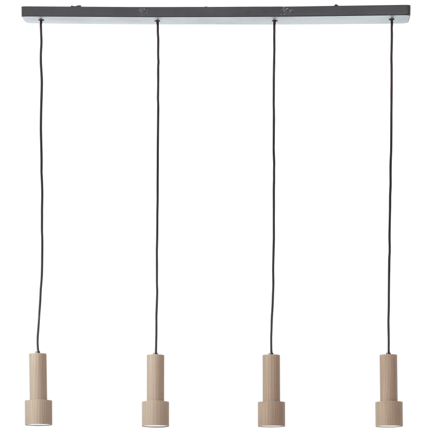 Brilliant - Pendel CADIZ 4xGU10/10W/230V bronze