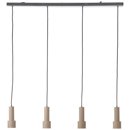 Brilliant - Pendel CADIZ 4xGU10/10W/230V bronze