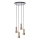 Brilliant - Pendel CADIZ 4xGU10/10W/230V diameter 35 cm bronze