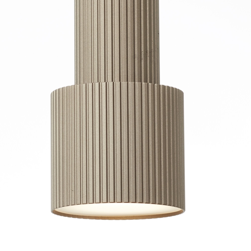 Brilliant - Pendel CADIZ 4xGU10/10W/230V diameter 35 cm bronze