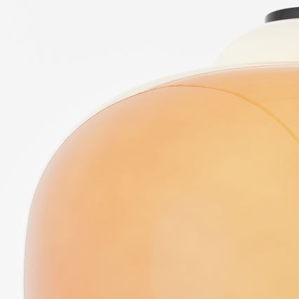 Brilliant - Pendel med kabel BLOP 1xE27/60W/230V orange