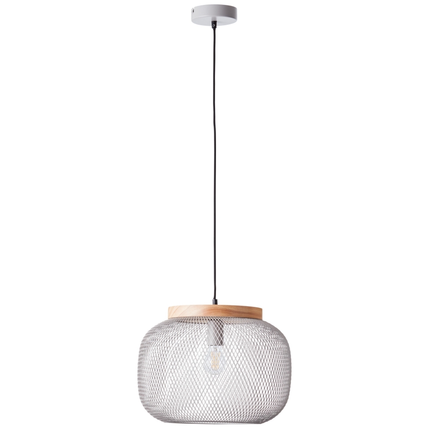 Brilliant - Pendel på kabel GIADA 1xE27/40W/230V Ø 39 cm, grå