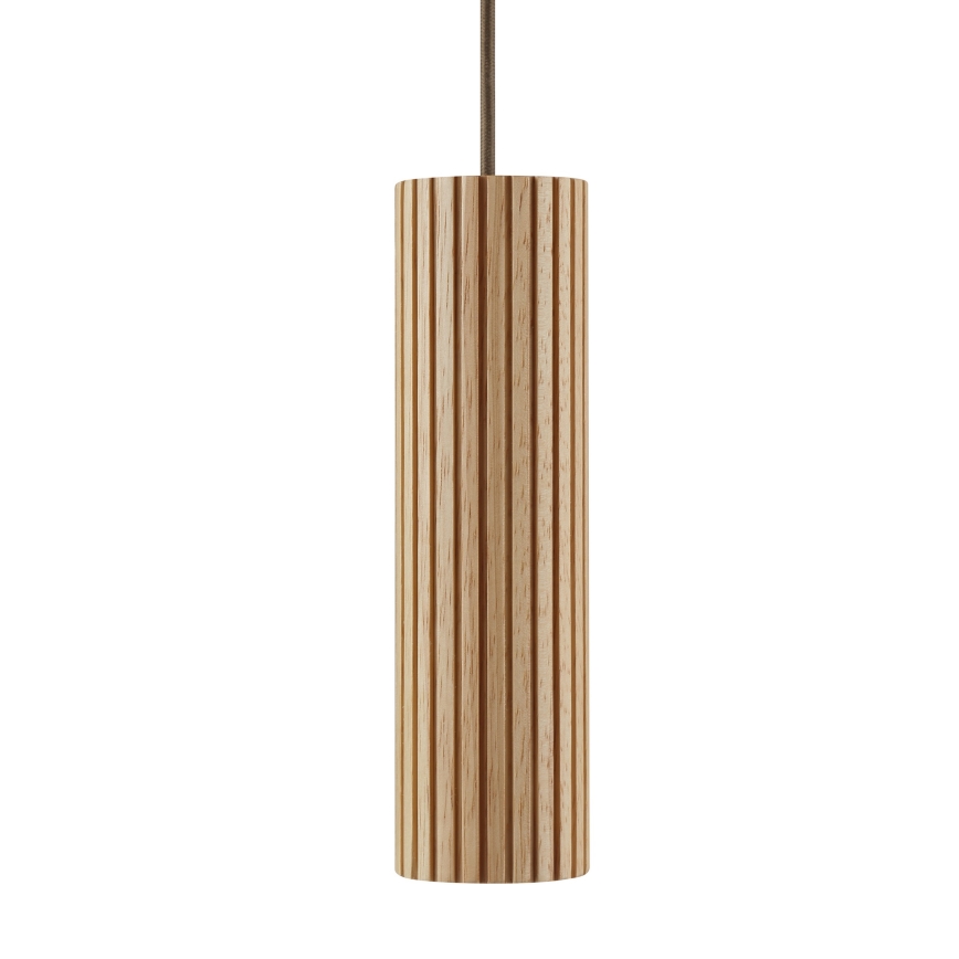 Brilliant - Pendel på ledning LAKEWOOD 1xGU10/10W/230V Ø 10 cm brun