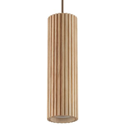 Brilliant - Pendel på ledning LAKEWOOD 1xGU10/10W/230V Ø 10 cm brun