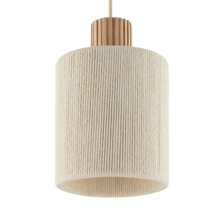 Brilliant - Pendel på wire ARLO 3xE27/20W/230V Ø 40 cm cremefarvet