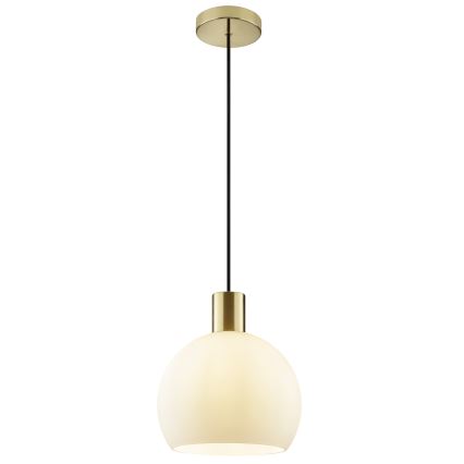 Brilliant - Pendel på wire CONY 1xE27/20W/230V Ø 25 cm messing