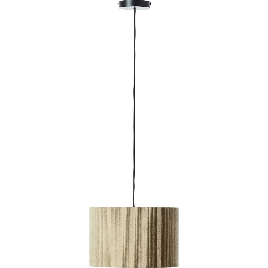Brilliant - Pendel TONY 1xE27/20W/230V diameter 35 cm brun