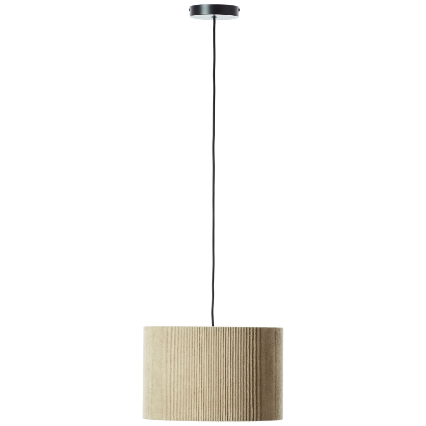 Brilliant - Pendel TONY 1xE27/20W/230V diameter 35 cm brun