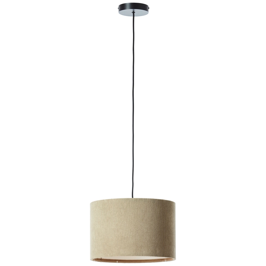 Brilliant - Pendel TONY 1xE27/20W/230V diameter 35 cm brun