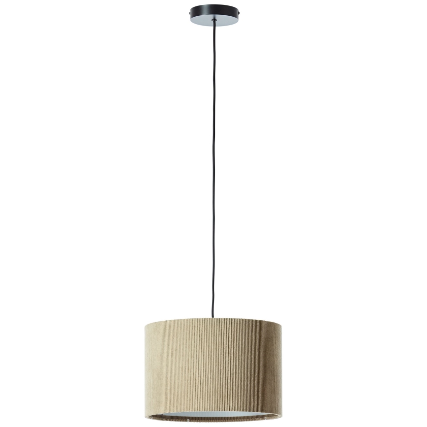 Brilliant - Pendel TONY 1xE27/20W/230V diameter 35 cm brun