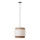 Brilliant - Pendel WATERLILLY 1xE27/60W/230V diameter 35 cm cremefarvet