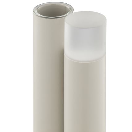 Brilliant - Dæmpbar genopladelig berøringsbetjent udendørs bordlampe SAYU LED/2,5W/5V 2700K 2600 mAh IP44 grå