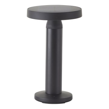 Brilliant - Soldrevet LED lampe m. touch-funktion dæmpbar MAGUA LED/2W/3,7V IP44 sort