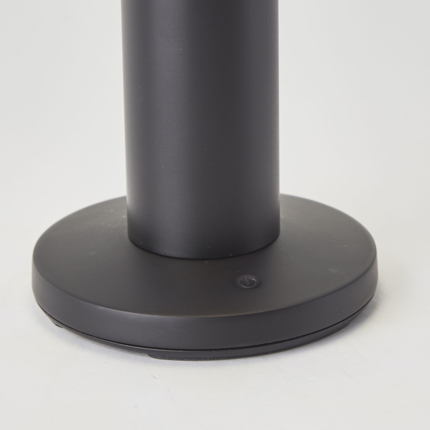 Brilliant - Soldrevet LED lampe m. touch-funktion dæmpbar MAGUA LED/2W/3,7V IP44 sort