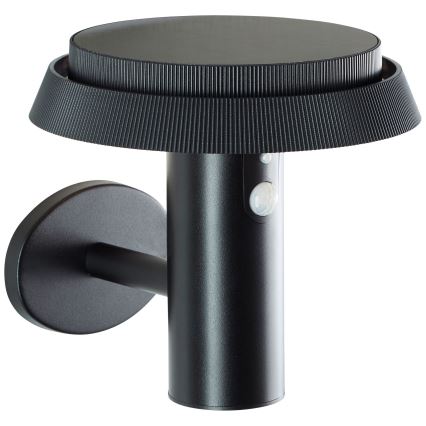 Brilliant - Soldrevet LED væglampe med sensor ALVERO LED/4W/3,7V IP44