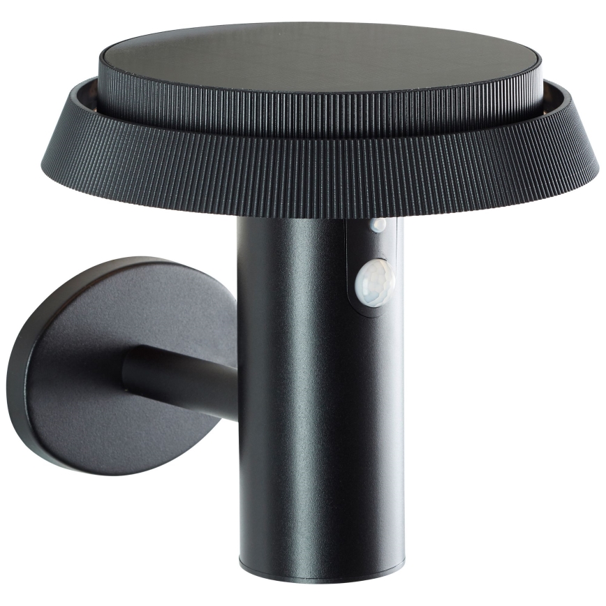 Brilliant - Soldrevet LED væglampe med sensor ALVERO LED/4W/3,7V IP44