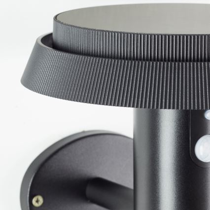 Brilliant - Soldrevet LED væglampe med sensor ALVERO LED/4W/3,7V IP44