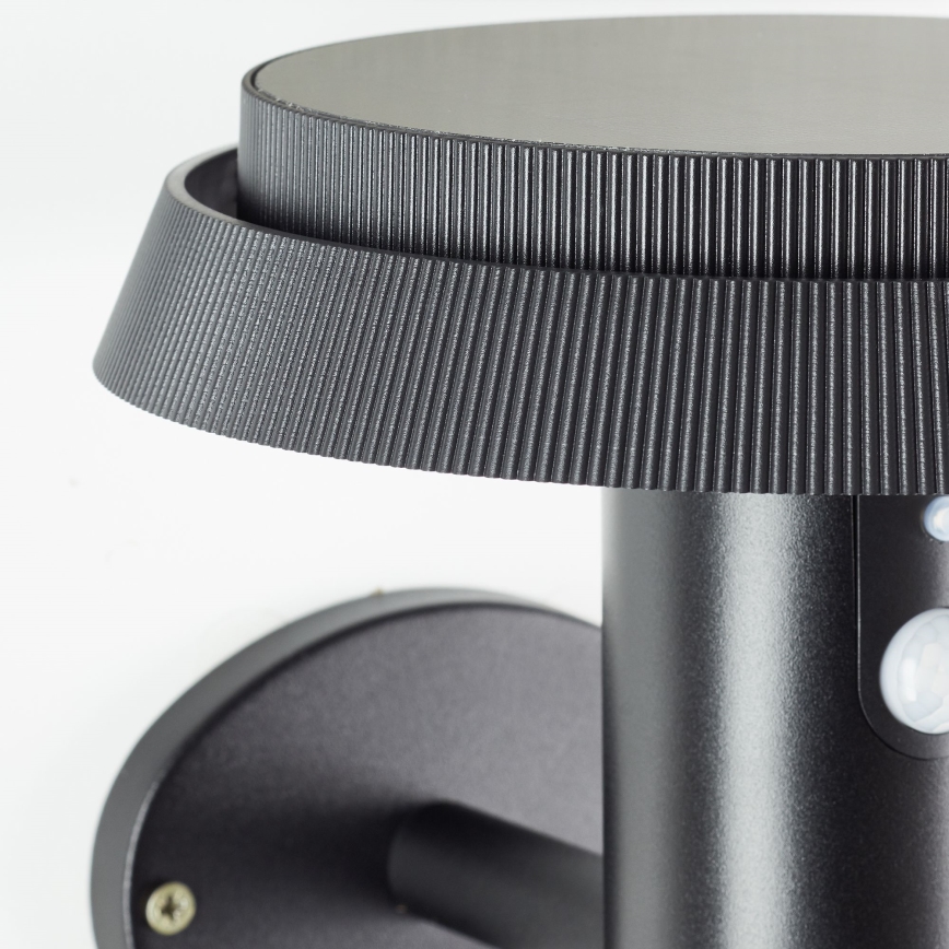 Brilliant - Soldrevet LED væglampe med sensor ALVERO LED/4W/3,7V IP44