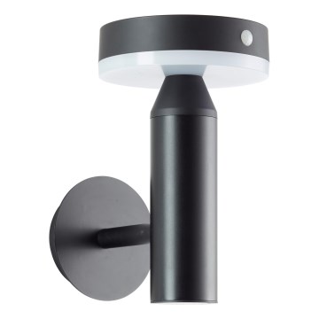 Brilliant - Soldrevet LED væglampe med sensor MAGUA LED/4W/3,7V IP44
