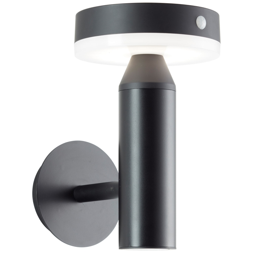 Brilliant - Soldrevet LED væglampe med sensor MAGUA LED/4W/3,7V IP44