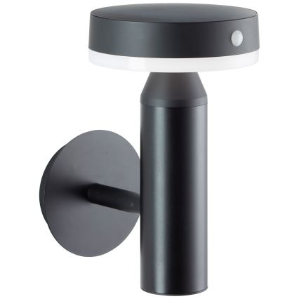 Brilliant - Soldrevet LED væglampe med sensor MAGUA LED/4W/3,7V IP44