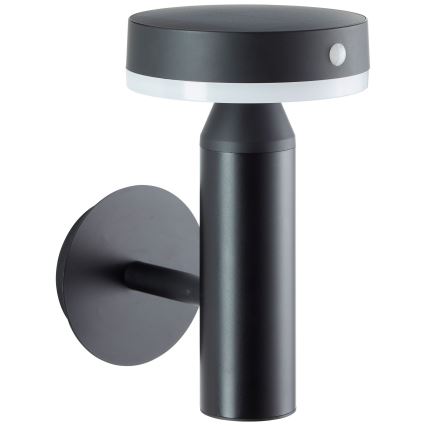 Brilliant - Soldrevet LED væglampe med sensor MAGUA LED/4W/3,7V IP44