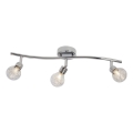 Brilliant - Spotlampe BULB 3xG9/28W/230V blank krom
