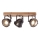 Brilliant - Spotlampe CARMEN WOOD 3xGU10/5W/230V brun