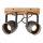 Brilliant - Spotlampe CROWTON 2xGU10/6W/230V fyrretræ