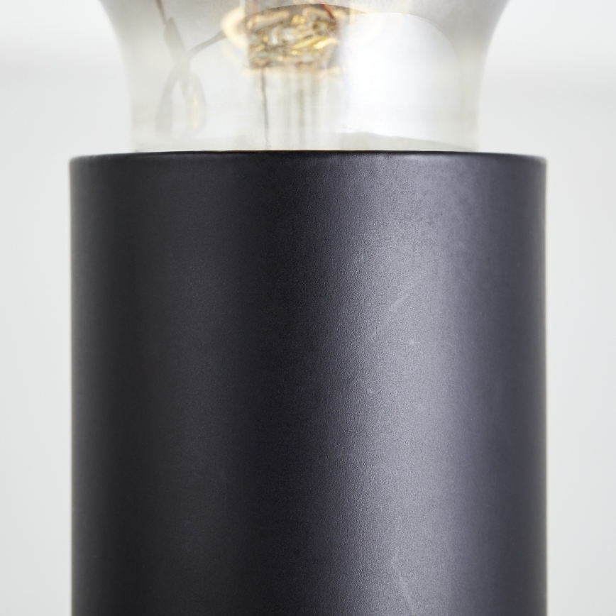 Brilliant - Spotlampe med 4 lyskilder 4xE27/28W/230V, sort