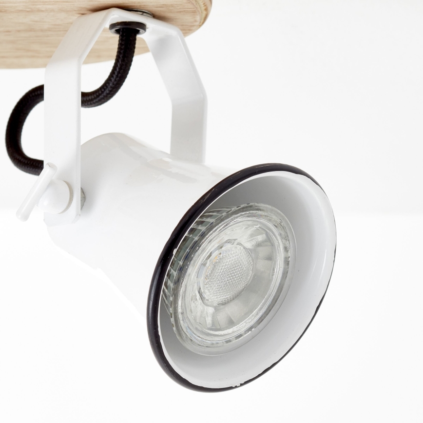 Brilliant - Spotlampe SEED 3xGU10/5W/230V hvid/beige
