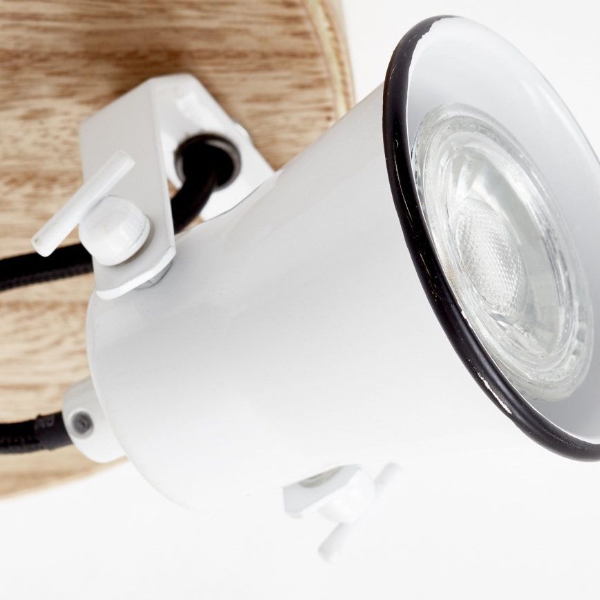 Brilliant - Spotlampe SEED 3xGU10/5W/230V hvid/beige