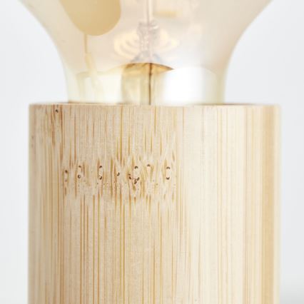 Brilliant - Spotlampe TIFFANY 2xE27/28W/230V bambus