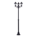 Brilliant - Udendørs lampe NISSIE 3xE27/60W/230V IP44 sort