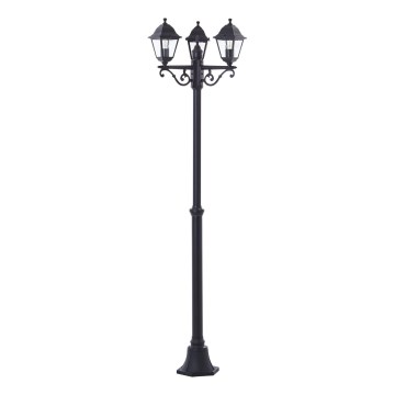 Brilliant - Udendørs lampe NISSIE 3xE27/60W/230V IP44 sort