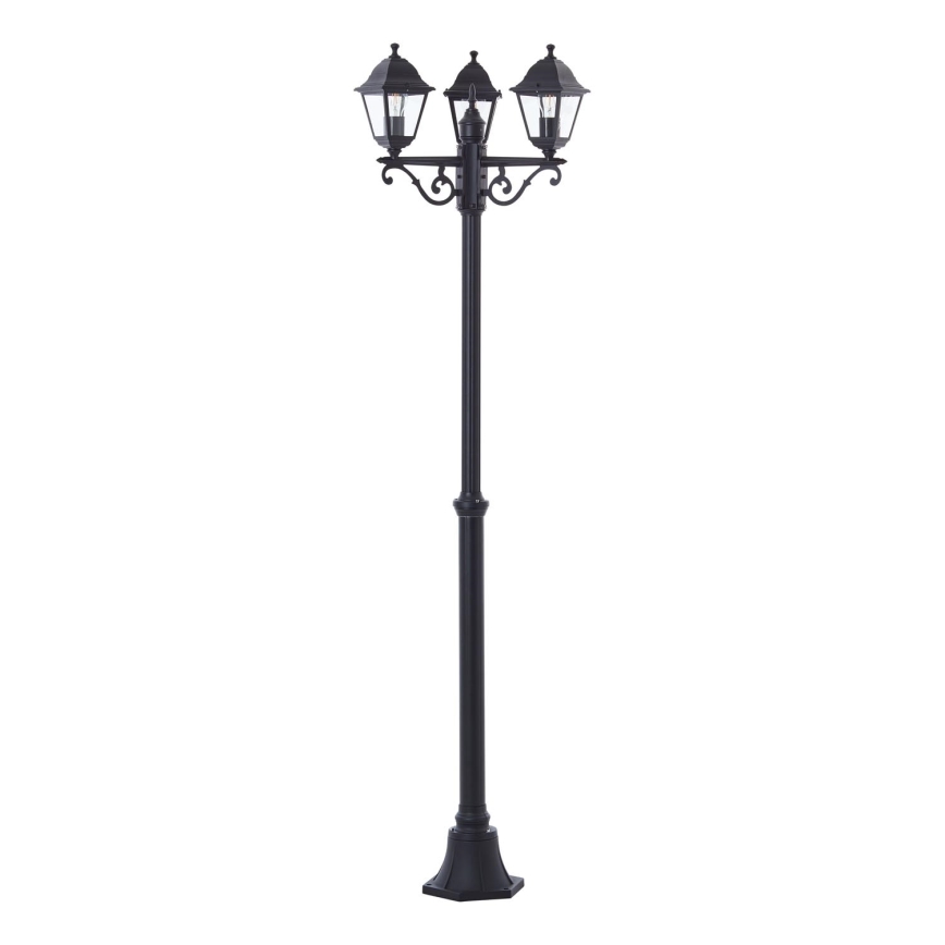 Brilliant - Udendørs lampe NISSIE 3xE27/60W/230V IP44 sort