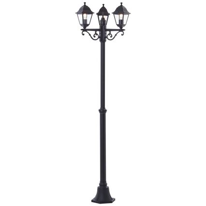 Brilliant - Udendørs lampe NISSIE 3xE27/60W/230V IP44 sort
