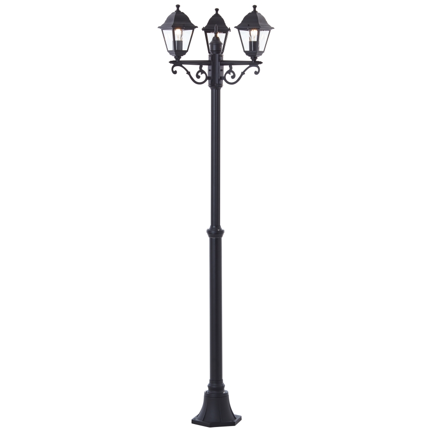 Brilliant - Udendørs lampe NISSIE 3xE27/60W/230V IP44 sort