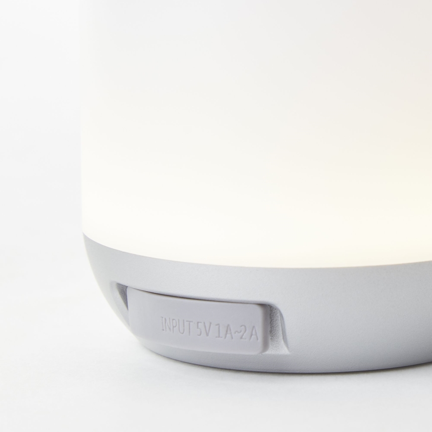 Brilliant - Udendørs LED bordlampe dæmpbar GEMMA LED/1,9W/5V IP44 hvid