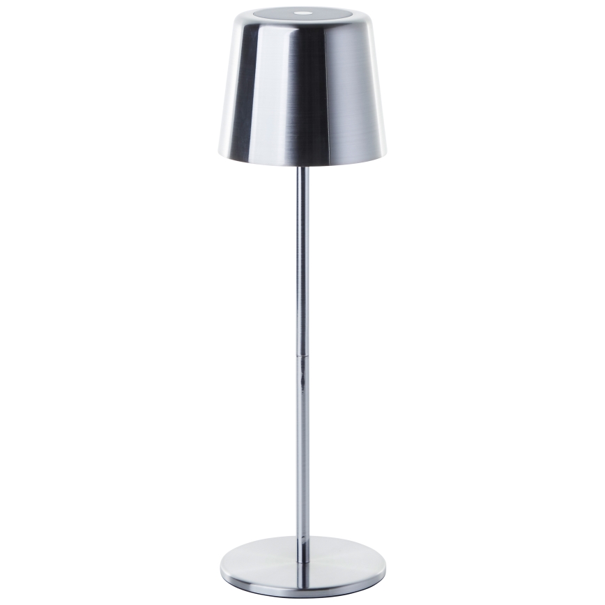 Brilliant - Udendørs LED lampe m. touch-funktion dæmpbar XAANA LED/4W/5V 3000/4000/6500K IP44 skinnende krom