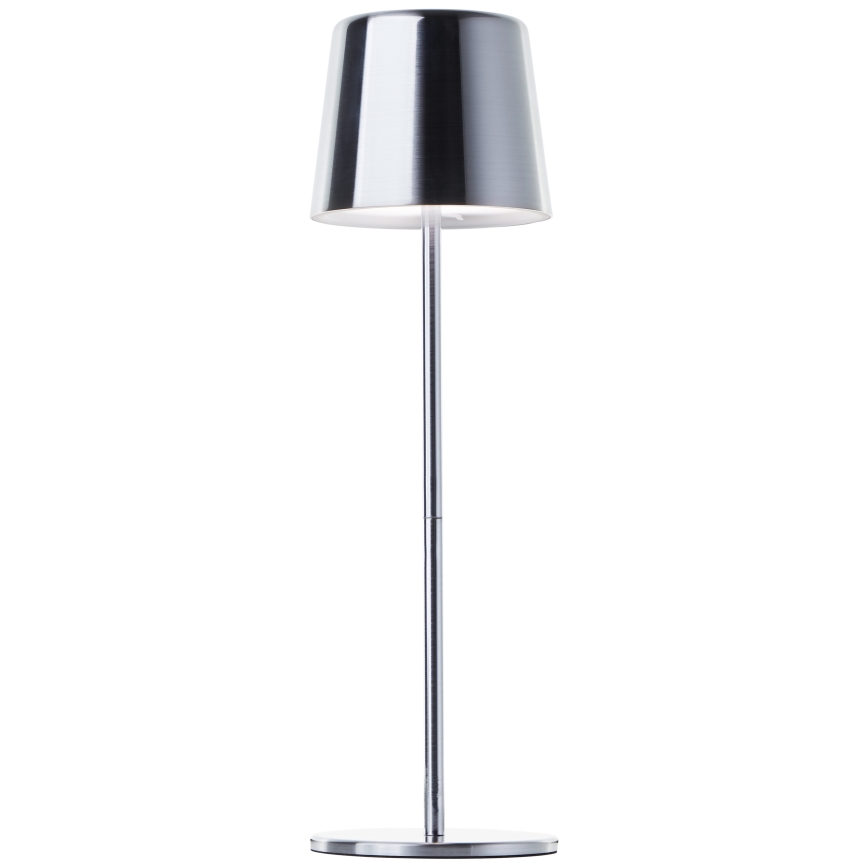 Brilliant - Udendørs LED lampe m. touch-funktion dæmpbar XAANA LED/4W/5V 3000/4000/6500K IP44 skinnende krom