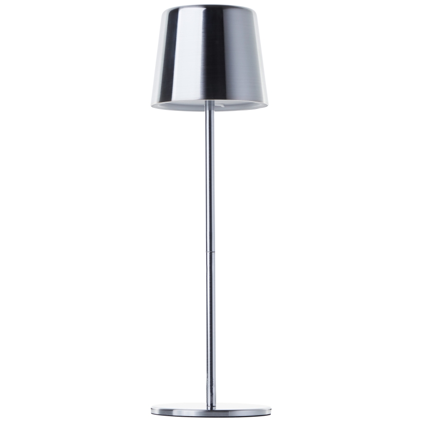 Brilliant - Udendørs LED lampe m. touch-funktion dæmpbar XAANA LED/4W/5V 3000/4000/6500K IP44 skinnende krom