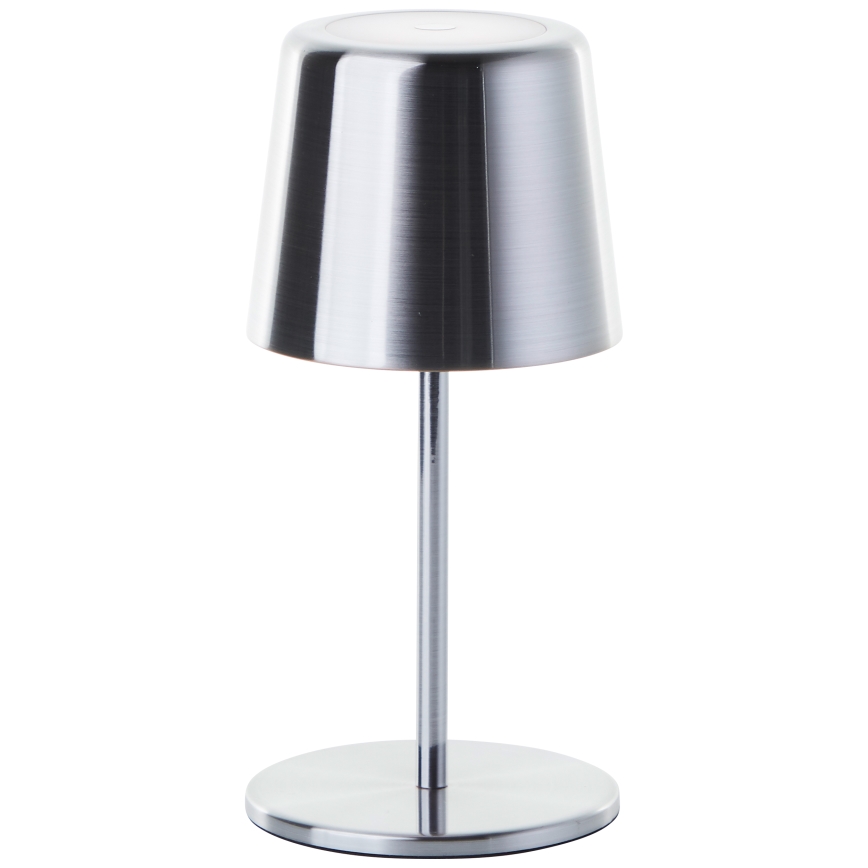 Brilliant - Udendørs LED lampe m. touch-funktion dæmpbar XAANA LED/4W/5V 3000/4000/6500K IP44 skinnende krom