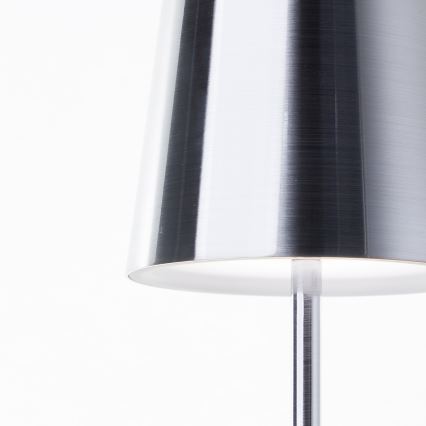 Brilliant - Udendørs LED lampe m. touch-funktion dæmpbar XAANA LED/4W/5V 3000/4000/6500K IP44 skinnende krom