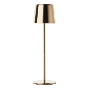 Brilliant - Udendørs LED lampe m. touch-funktion dæmpbar XAANA LED/4W/5V 3000/4000/6500K IP44 guldfarvet