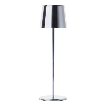 Brilliant - Udendørs LED lampe m. touch-funktion dæmpbar XAANA LED/4W/5V 3000/4000/6500K IP44 skinnende krom
